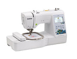 Brother PE535 Embroidery Machine, 80 Built-in Designs, 4" x 4" Hoop Area, Large 3.2" LCD Touchscreen, USB Port, 9 Font Styles Brother