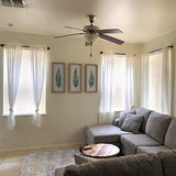 Zeerobee Curtain Rods for Windows 48 to 84, 1 Inch Industrial Curtain Rod, Wrap Around Black Curtain Rods, Indoor/Outdoor Curtain Rod, Room Divider Curtain Rod, Adjustable Curtain Rod, 48-86" zeerobee