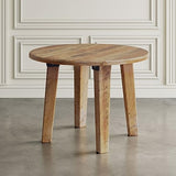 Jofran Reclamation 42" Rustic Reclaimed Solid Wood Round Dining Table Jofran Inc.