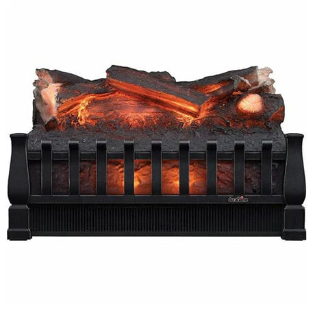 Duraflame 20" Electric Fireplace Log Set Insert and Fire Crackler Combo with Infrared Quartz Set Heater and Realistic Ember Bed and Logs - DFI021ARU-CSFC Duraflame