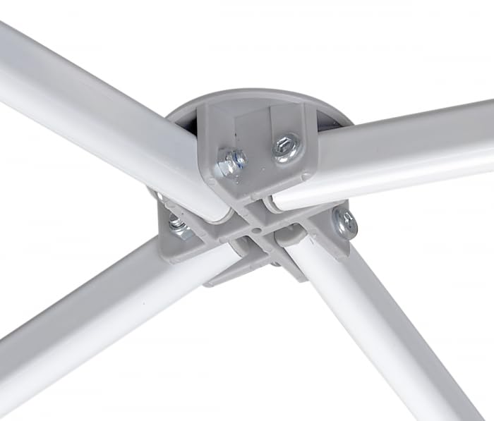 E-Z UP Envoy Outdoor Canopy Pop Up Tent, 10' x 10', Roller Bag, 4-Piece Spike Set, Recreational Grade, Royal Blue Top E-Z UP