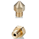 12Pcs 3D Printer CR-10S Pro Nozzles 0.4mm, M6 CR-10S Pro 3D Printer Nozzles,CR-10S Pro Hotend Extruder Nozzles 0.4mm Only Compatible for Creality CR10S Pro Hotend 3D Printer Nozzle. TIEXYE