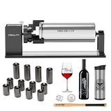 Creality Laser Rotary Roller Pro for Falcon A1 Laser Engraver，Suitable for Engraving Cylindrical Objects, Rotary Kit with M6 Raiser for Falcon A1 Skouphy