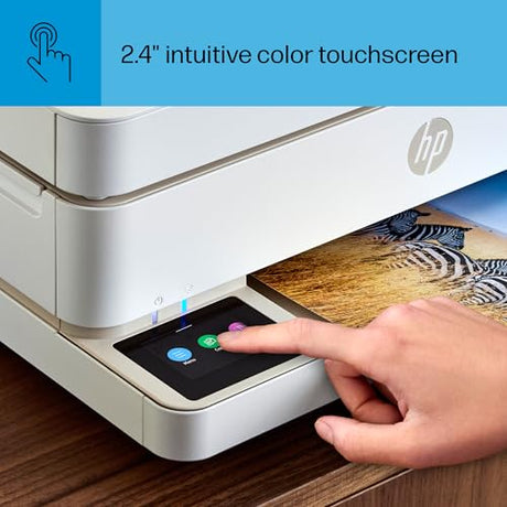 HP Envy 6555e Wireless All-in-One Color Inkjet Printer, Print, scan, Copy, Duplex Printing Best-for-Home, 3 Months of Instant Ink Included (714N5A) HP