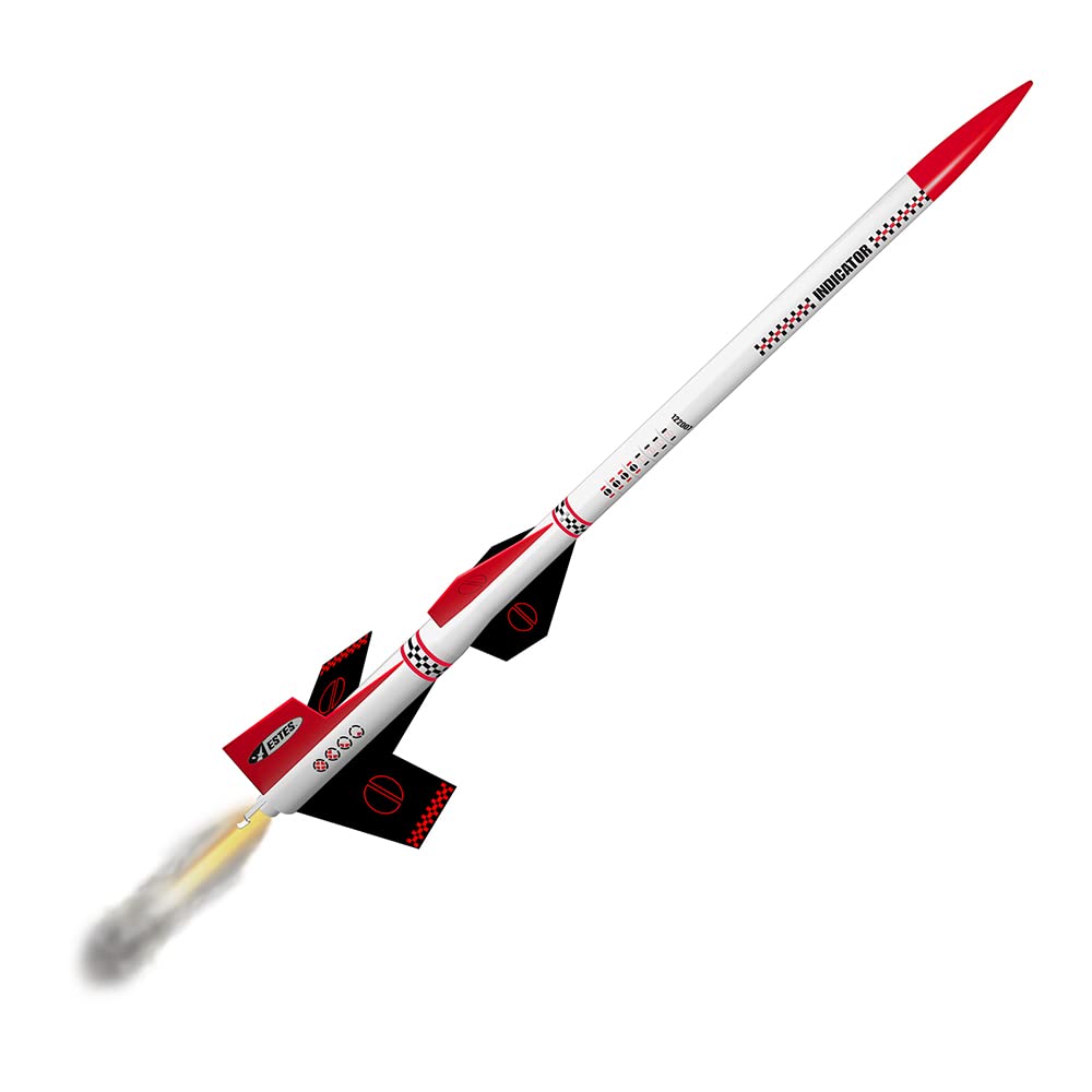 Estes 7244 Flying Model Rocket Kit Indicator Estes
