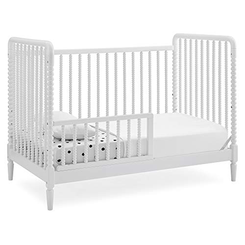 Delta Children Saint 4-in-1 Convertible Crib - Greenguard Gold Certified, Bianca White