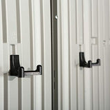 Lifetime 60202 8 x 10 Ft. Outdoor Storage Shed, Gray Lifetime