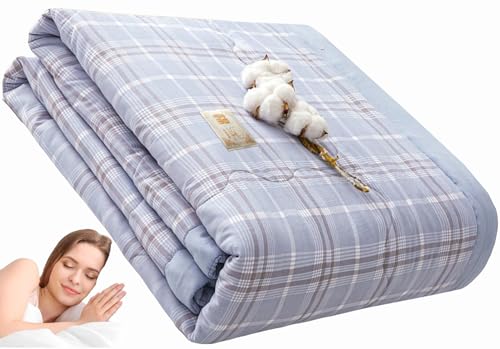 Cooler Comforter Double Single Lightweight Soft Summer Duvet 150x200/180x200cm Cooler Quilt King Size Down Comforter for All Seasons Washable Cooling Comforter for Hot Sleeper(#7,200x230cm) Qwhyqxi