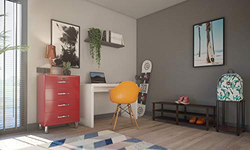 Furinno Turn-S-Tube No Tools 3-Tier Entertainment TV Stands, Espresso/Black Furinno