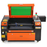VEVOR 80W CO2 Laser Engraver, 20 x 28 in, 19.7 IPS Laser Cutter Machine with 2-Way Pass Air Assist, Compatible with LightBurn, CorelDRAW, AutoCAD, Windows, Mac OS, Linux, for Wood Acrylic Fabric More VEVOR