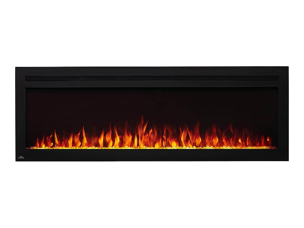 Napoleon Purview 60 inch Wall Mount Electric Fireplace - Black, NEFL60HI