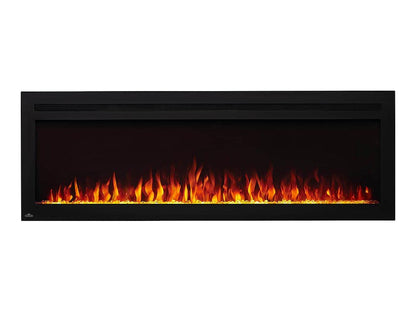 Napoleon Purview 60 inch Wall Mount Electric Fireplace - Black, NEFL60HI