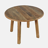 Jofran Reclamation 42" Rustic Reclaimed Solid Wood Round Dining Table Jofran Inc.