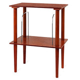Victrola Wooden Record Stand – Companion Piece for Victrola Music Centre, Holds Over 50 Vinyl Records, Elegant Real Wood Construction, No-Tool Assembly (Mahogany) Victrola