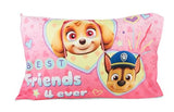 Paw Patrol Skye We're A Team 4 Piece Toddler Bedding Set - Includes Comforter, Sheet Set - Fitted + Top Sheet + Reversible Pillow Case for Girls Bed, Pink Paw Patrol