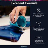 Clear Pour 1 Gallon Epoxy Resin Kit - Premium Clear Epoxy Resin for Countertop, Table Top, Art, Craft, DIY, Tumblers, Wood & Resin Molds (0.5 Gallon x 2) Clear Pour