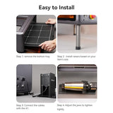 Laser Rotary Roller Pro, Y-axis Rotary Chuck for Creality Series Laser Engraver, Suitable for Engraving Cylindrical Objects, Rotary Kit Includes M6 Raiser for Falcon A1, Professional Goggles BOEICA
