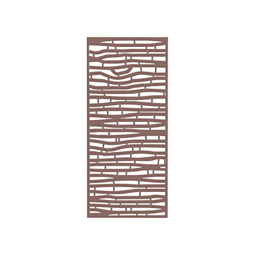 Backyard Discovery Brown Bamboo Decorative Screen Panel (Six Panels Included) Backyard Discovery