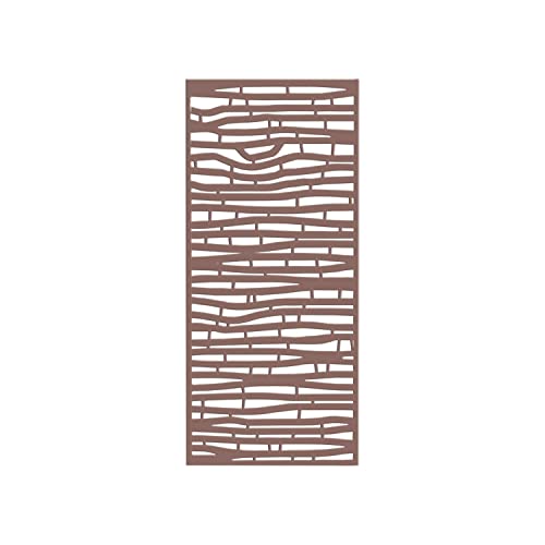 Backyard Discovery Brown Bamboo Decorative Screen Panel (Six Panels Included)