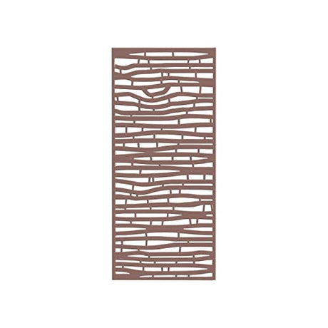 Backyard Discovery Brown Bamboo Decorative Screen Panel (Six Panels Included) Backyard Discovery
