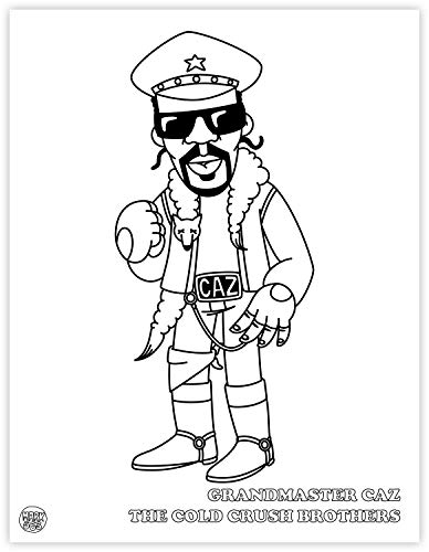 Hip Hop Coloring Book