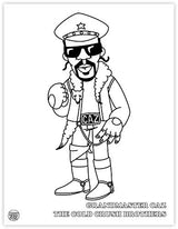 Hip Hop Coloring Book Dokument Forlag