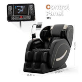 2026 Massage Chair Full Body, Zero Gravity Massage Chair with Auto Modes, Airbag Massage, 6 Fix Point Rollers, Foot Massage, Heating, Touch Screen Controller, Home Relaxation Recliner with Massage Msutree
