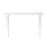 Plank+Beam Solid Wood Console Table, 46.25 Inch, Sofa Table, Narrow Entryway Table for Hallway, Behind The Couch, Living Room, Foyer, Easy Assembly, White Plank+Beam