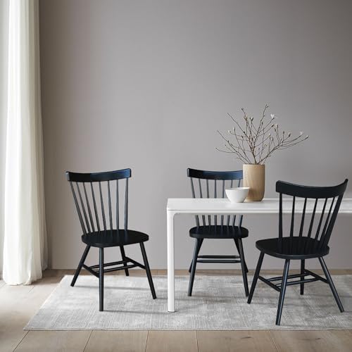 International Concepts Copenhagen Chair with Plain Legs, Black IC International Concepts