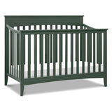 DaVinci Grove 4-in-1 Convertible Crib in Forest Green, Greenguard Gold Certified DaVinci
