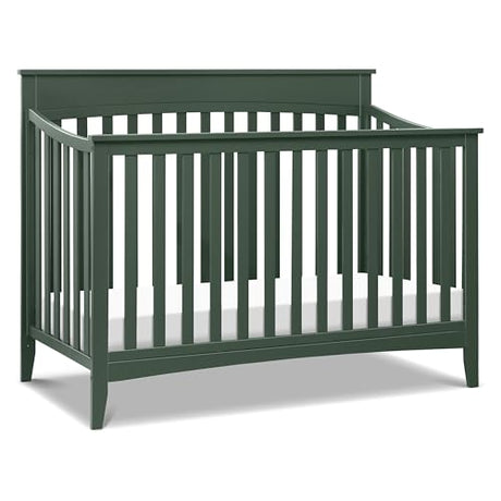 DaVinci Grove 4-in-1 Convertible Crib in Forest Green, Greenguard Gold Certified DaVinci