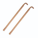 Lehman's 48" Wooden Cultivator Handles, Replacement Set of 2 for Low and High Wheel Cultivators Farm Garden, Amish Made Lehman's