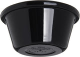 Carlisle FoodService Products 4312303 SAN Smooth Fluted Ramekin, 3 oz Capacity, 1.43" Height, Black (Case of 48) Carlisle FoodService Products