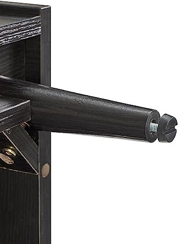 Crosley Furniture Liam Record Storage Stand, Black Crosley Furniture