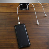 Casual Home Folding Desk with Pull-Out & USB Ports Casual Home