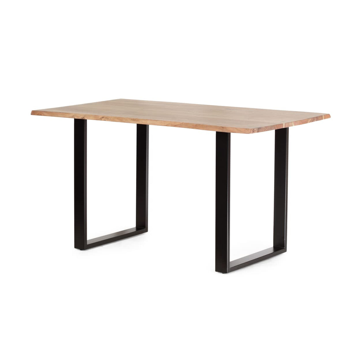 Christopher Knight Home Dining Table, Black + Natural, 31D x 55W x 30H in Christopher Knight Home