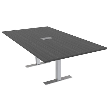 SKUTCHI DESIGNS INC. 7 Foot Rectangular Conference Table with Power and Data | 6 Person Table | Harmony Series | Asian Night SKUTCHI DESIGNS INC.