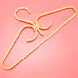 Luejnbogty 2Pcs Rattan Clothes Hanger Natural Rattan Hand-Woven 3 Hook Hanger for Home Wardrobe Clothing Store Decor 40x20cm Luejnbogty