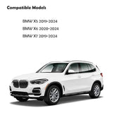 Center Console Safe Vault - KEREN Console Gun Safe Box Compatible with BMW X5 2019-2025, BMW X6 2020-2025 and BMW X7 2019-2025, with Fingerprint Lock KEREN