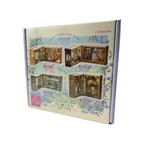 DIY Miniature House Kit, CUTEROOM Mini House Kit for Adult to Build, Wooden Dollhouse Making Kit with Furniture, Christmas Birthday Gifts (Forest Wonderland)