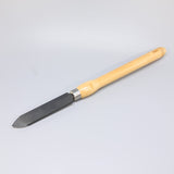 Robust, Nitrided HSS, 1 3/8" x 3/8" XL Spear Scraper For Woodturning with Maple Handle Robust
