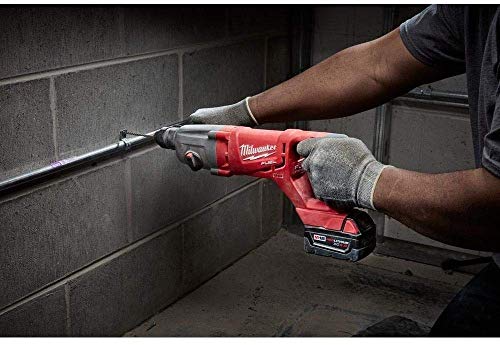 Milwaukee Electric Tool 2713-20 Milwaukee M18 Fuel 18V Lithium-Ion Brushless Cordless Sds Plus D-Handle Rotary Hammer, 1", Bare Tool, Plastic, 17.63" x 3.85" x 6.61" - WoodArtSupply