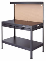 Simpli-Magic 48-Inch Workbench with Power Outlets and Light, Large Capacity 500LBS Evenly Distributed SIMPLI-MAGIC