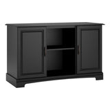 Pemberly Row Modern/Contemporary Furniture 50" Aquarium Stand in Black Pemberly Row