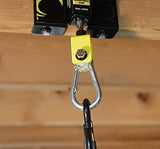 PRO Mountings - Rafter Heavy Bag Hanger for 120 lb Heavy Bags and Punching Bags | Easy Installation Directly into Wooden Rafters or Drywall | Noise Reducing Ceiling Mount for Bags Up to 120 Pounds PRO Mountings