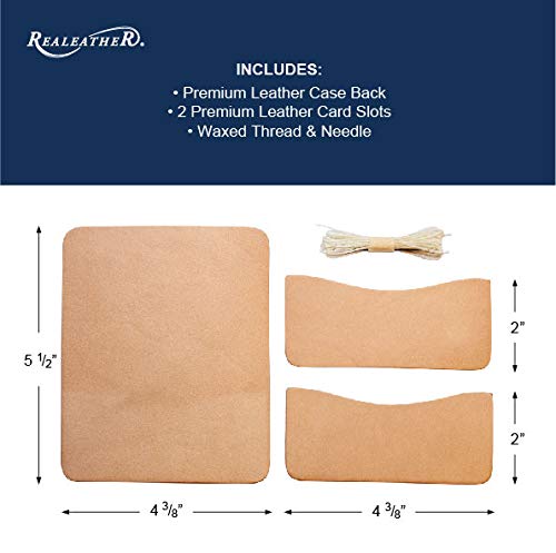 Realeather Silver Edition Card Case Wallet Leathercraft Kit Realeather