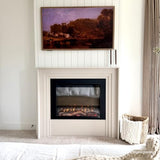 Touchstone Fireplug 24" Electric Fireplace Insert for Existing Masonry Fireplaces | 6 Flame & 13 Ember Colors | Alexa & WiFi Compatible | 1500W Heater Touchstone