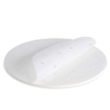 100 Pack Round Air Fryer Liners with Holes for Air Fryer Basket, Dumpling Paper, 10 Inch Perforated Bamboo Steamer Liner Sheets for Baking (White) Juvale