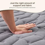 Premium Foam Japanese Futon Floor Mattress Full Size 54"x 80",100% High Density Foam Comfortable Floor Mattress,3.2" Thicken Foldable Sleeping Pad,Dormitory Tatami Mat,for Adult and Kids (Gray) Vibe bear