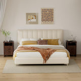 YESHOMY Farmhouse Modern Nightstand with Shelf and Barn Door, Set of 2 for Bedroom, Espresso YESHOMY